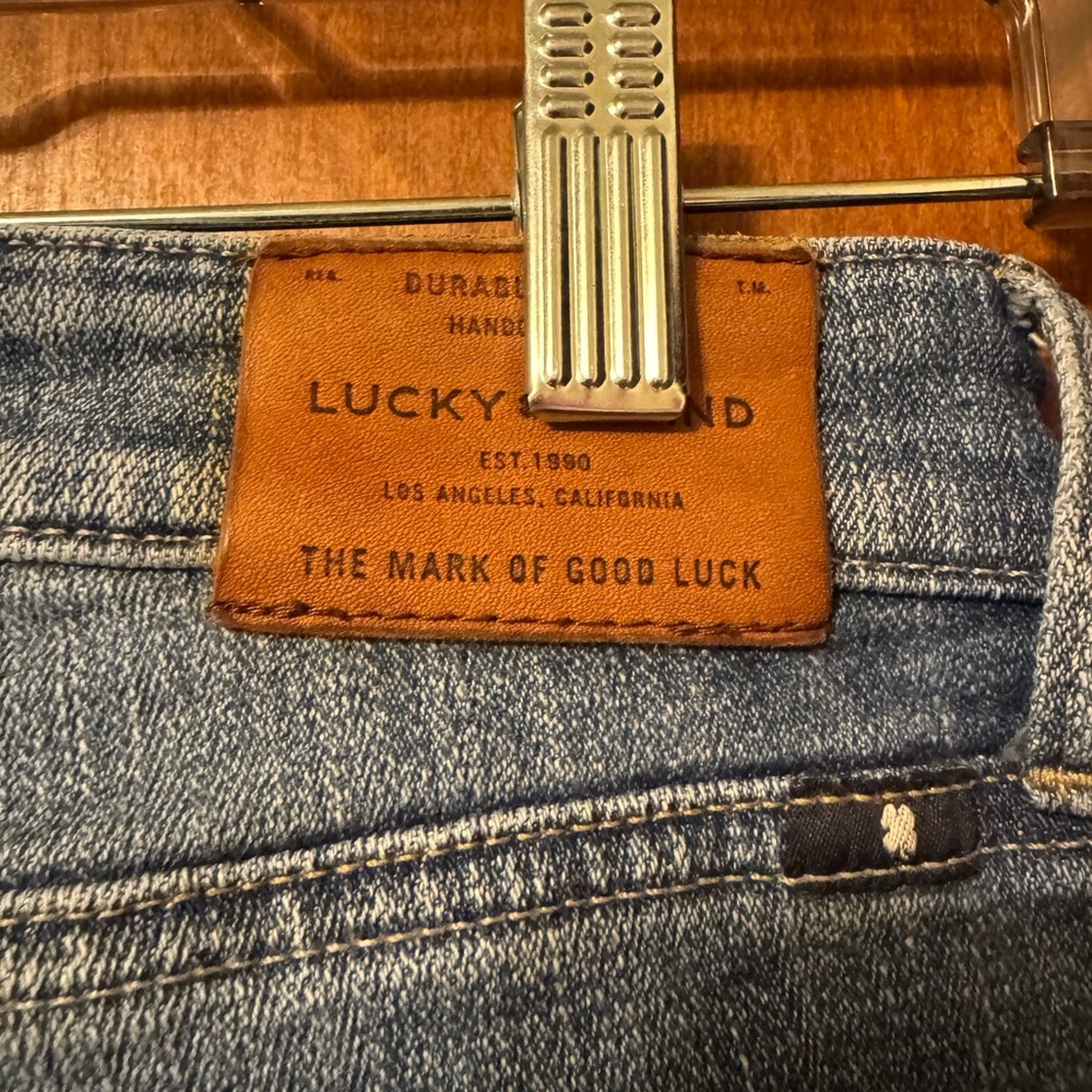 Lucky Brand Vintage Y2K Distressed Women's Skinny Jeans - Size 0 - Picture 5 of 6